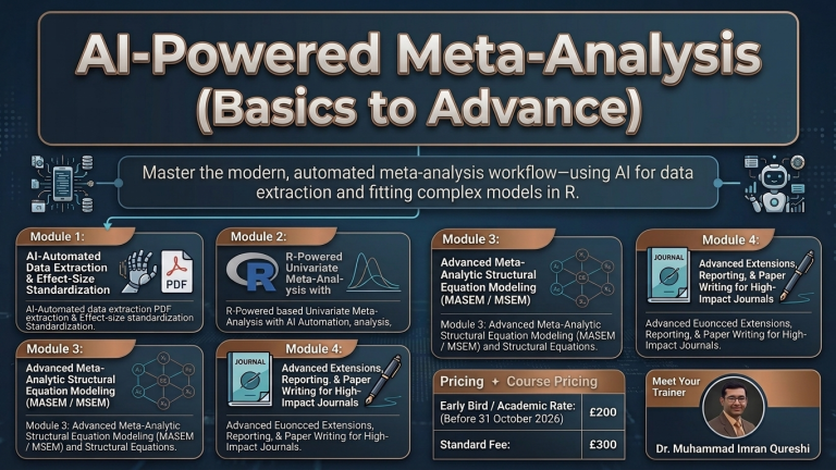 AI-Powered Meta-Analysis (From Basic to Advance)